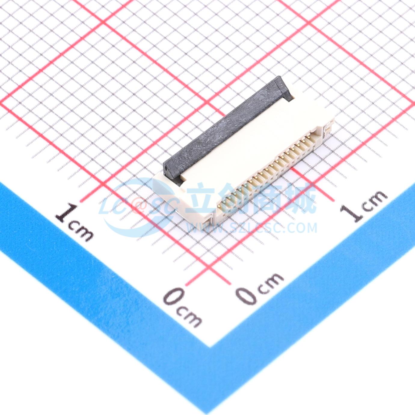 点击查看大图 BX-FPC0.5-18PH20HF实物图