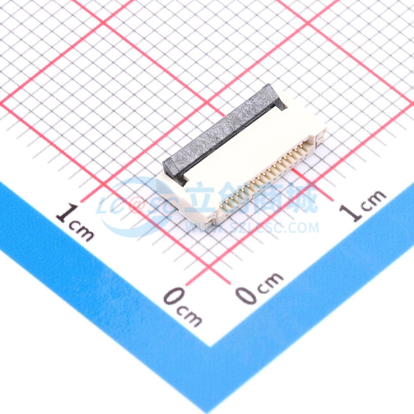 点击查看大图 BX-FPC0.5-16PH20HF实物图