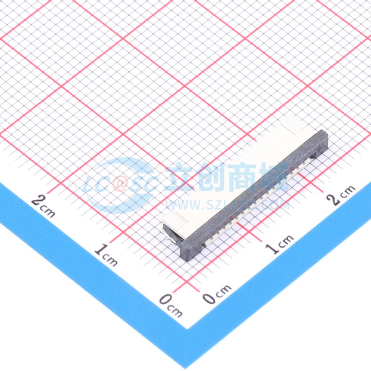 点击查看大图 BX-FPC1.0-16PH25AX实物图
