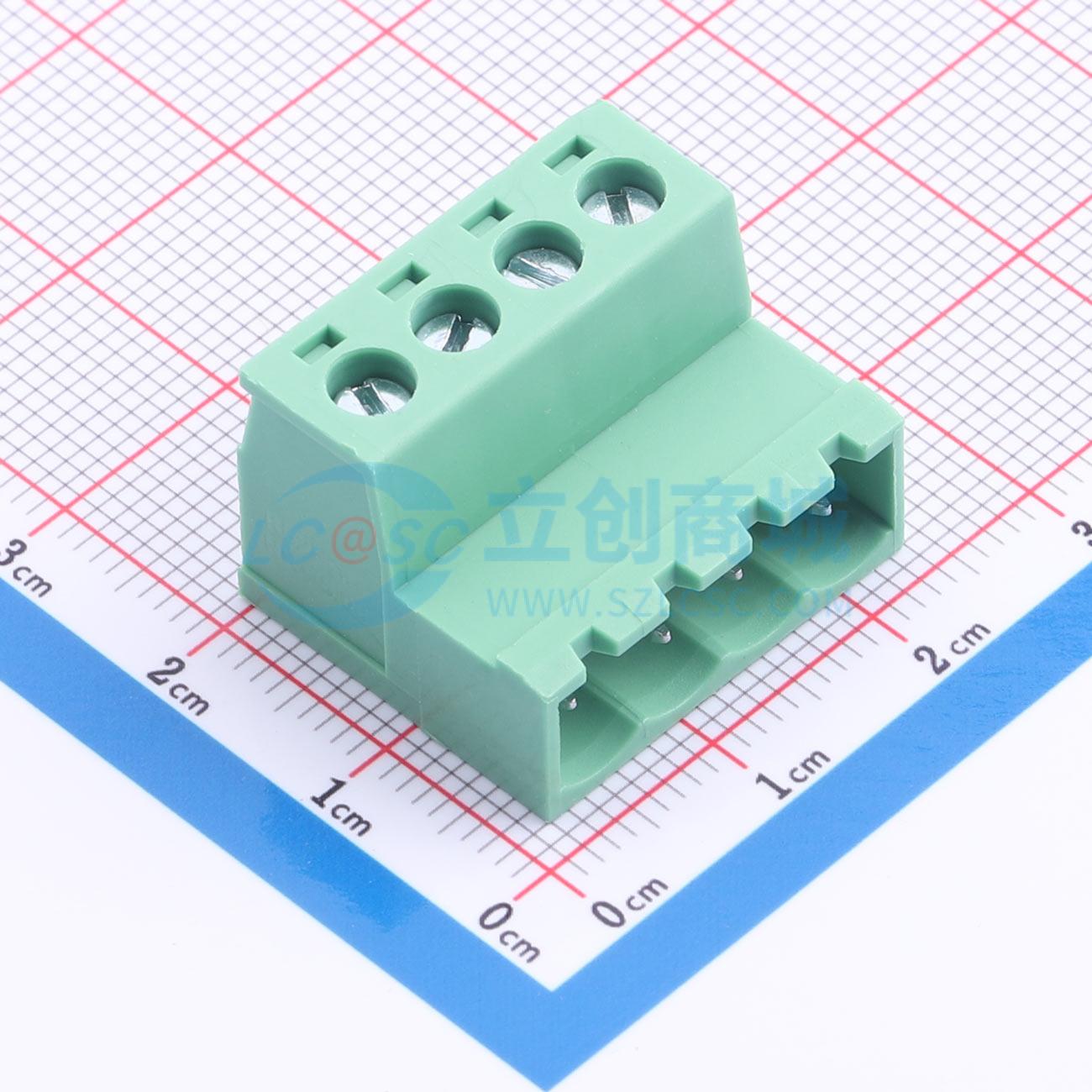 点击查看大图 AEDG-508KR-4P-GG实物图