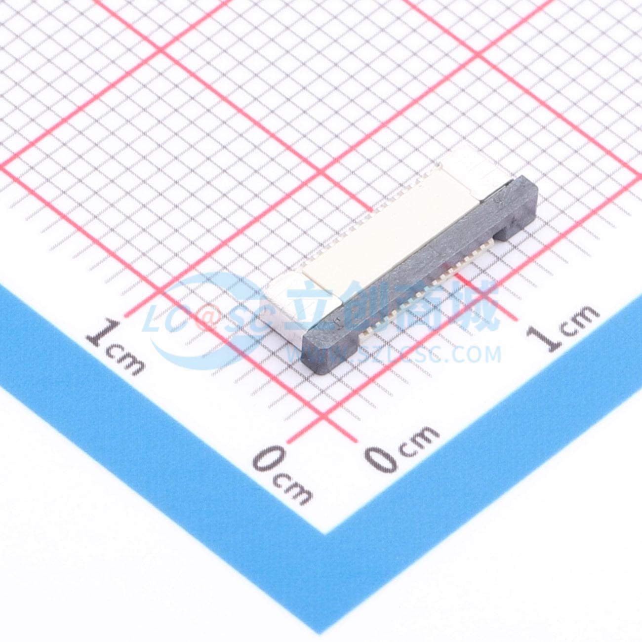 点击查看大图 BX-FPC0.5-16PH20AX实物图