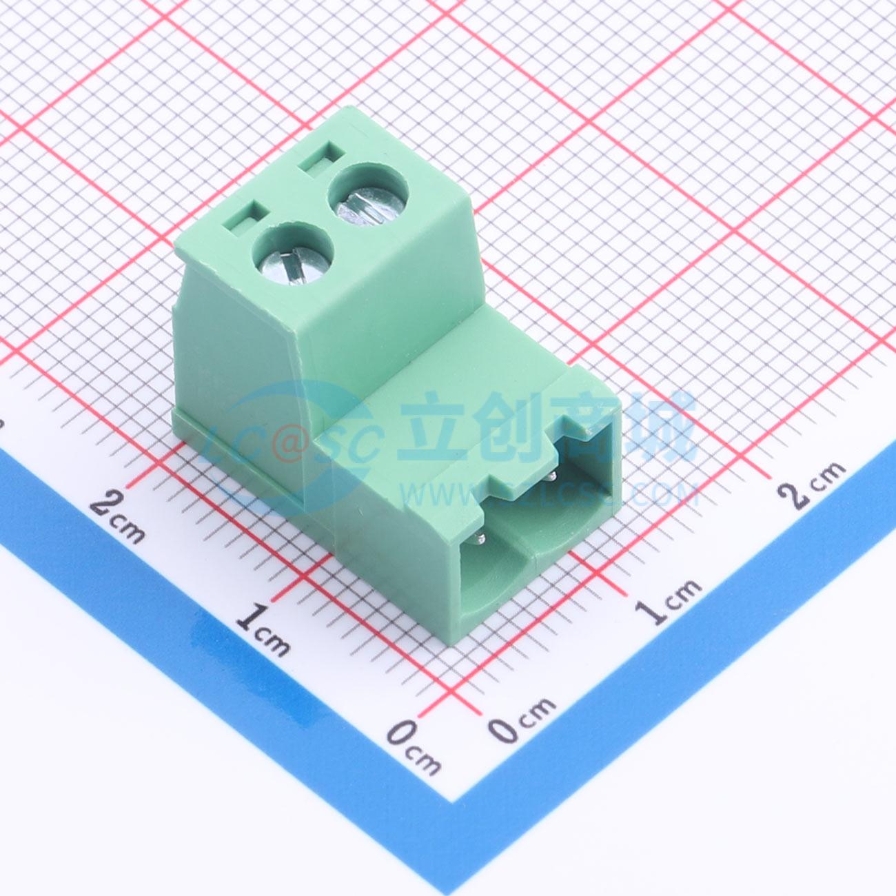 点击查看大图 AEDG-508KR-2P-GG实物图