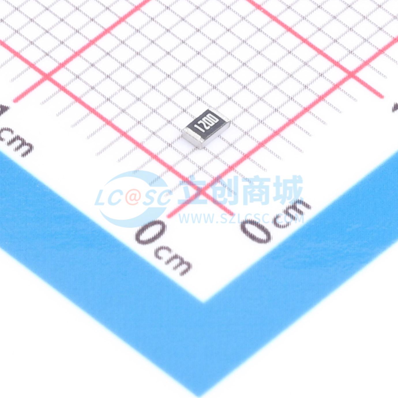 点击查看大图 RC0805FR-7W120RL实物图