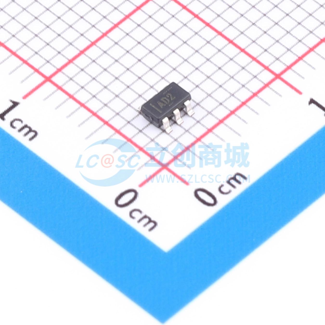 点击查看大图 ADS1100A2IDBVT实物图