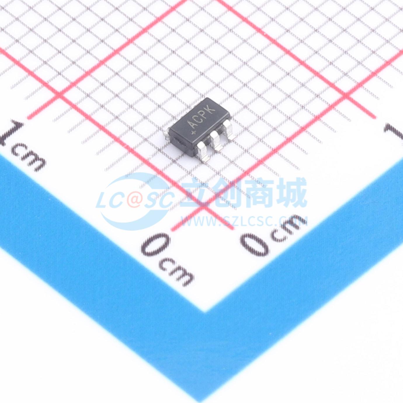 点击查看大图 MAX6070BAUT21+T实物图