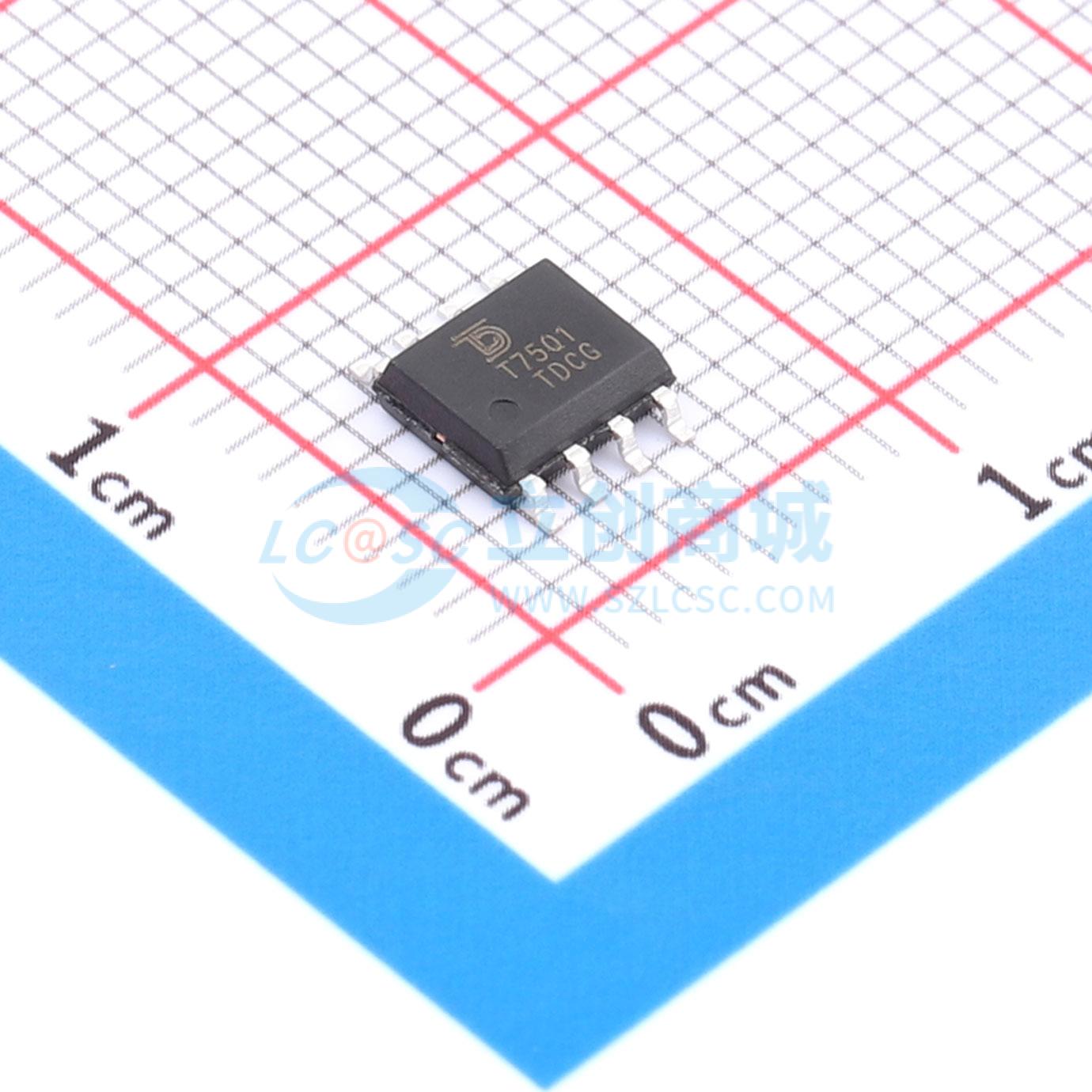 点击查看大图 TMP75AQDRQ1-TUDI实物图