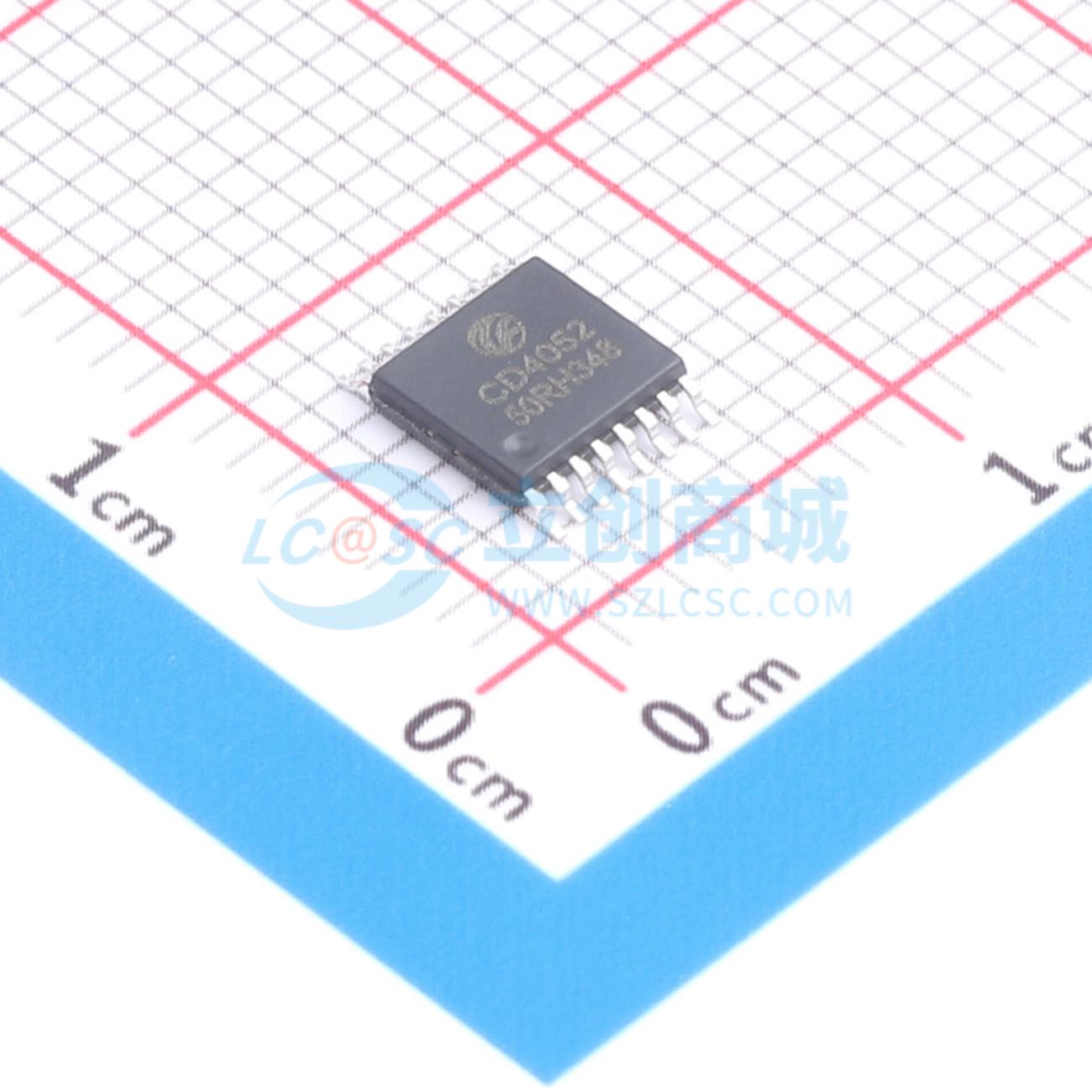 点击查看大图 CD4052TS16ARDQ实物图