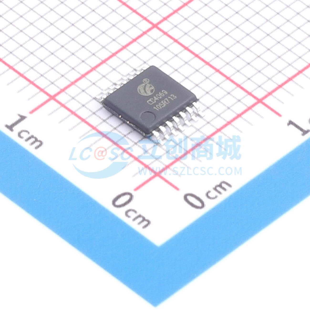 点击查看大图 CD4069TS14ARDQ实物图