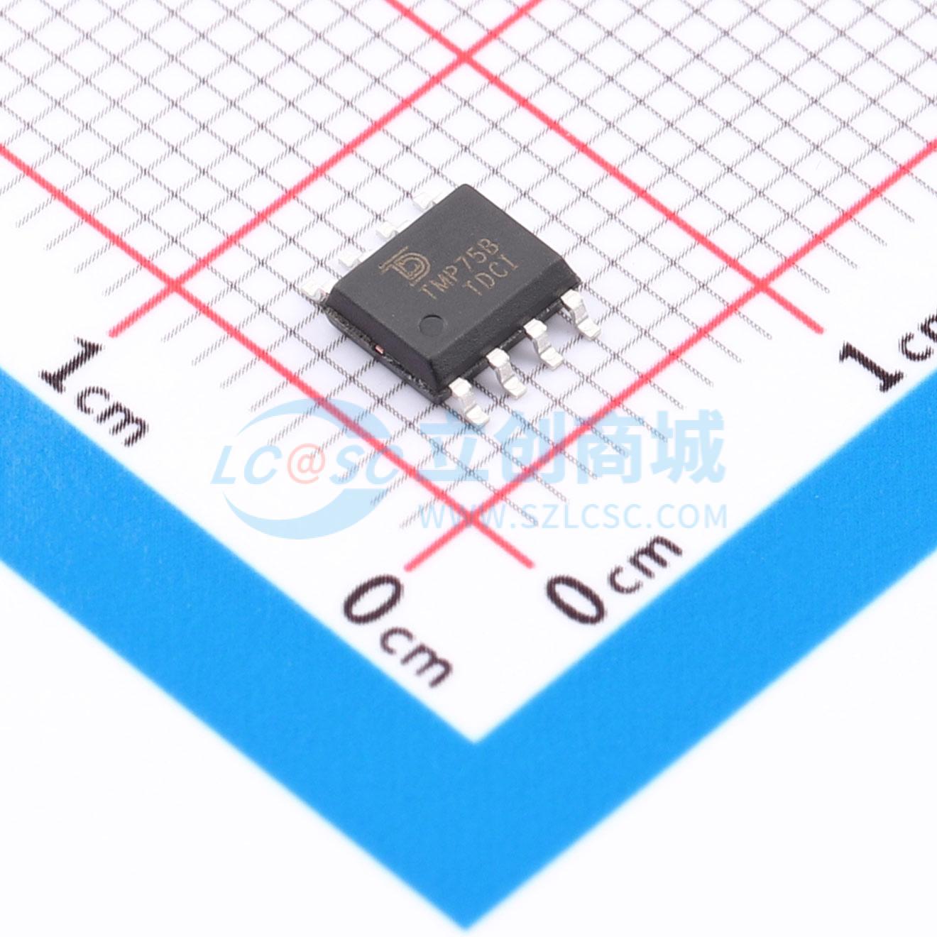 点击查看大图 TMP75BIDR-TUDI实物图