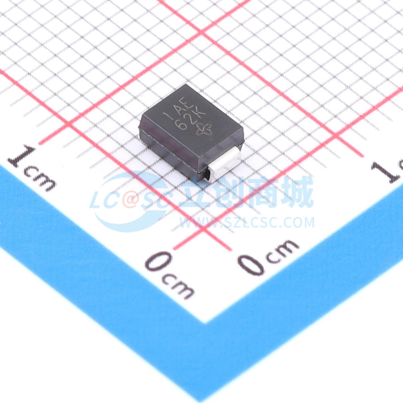 点击查看大图 SMB8J5.0CA-E3/52实物图