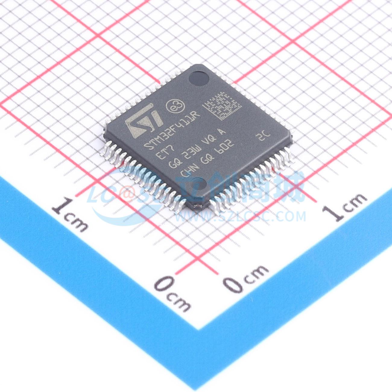 点击查看大图 STM32F411RET7实物图