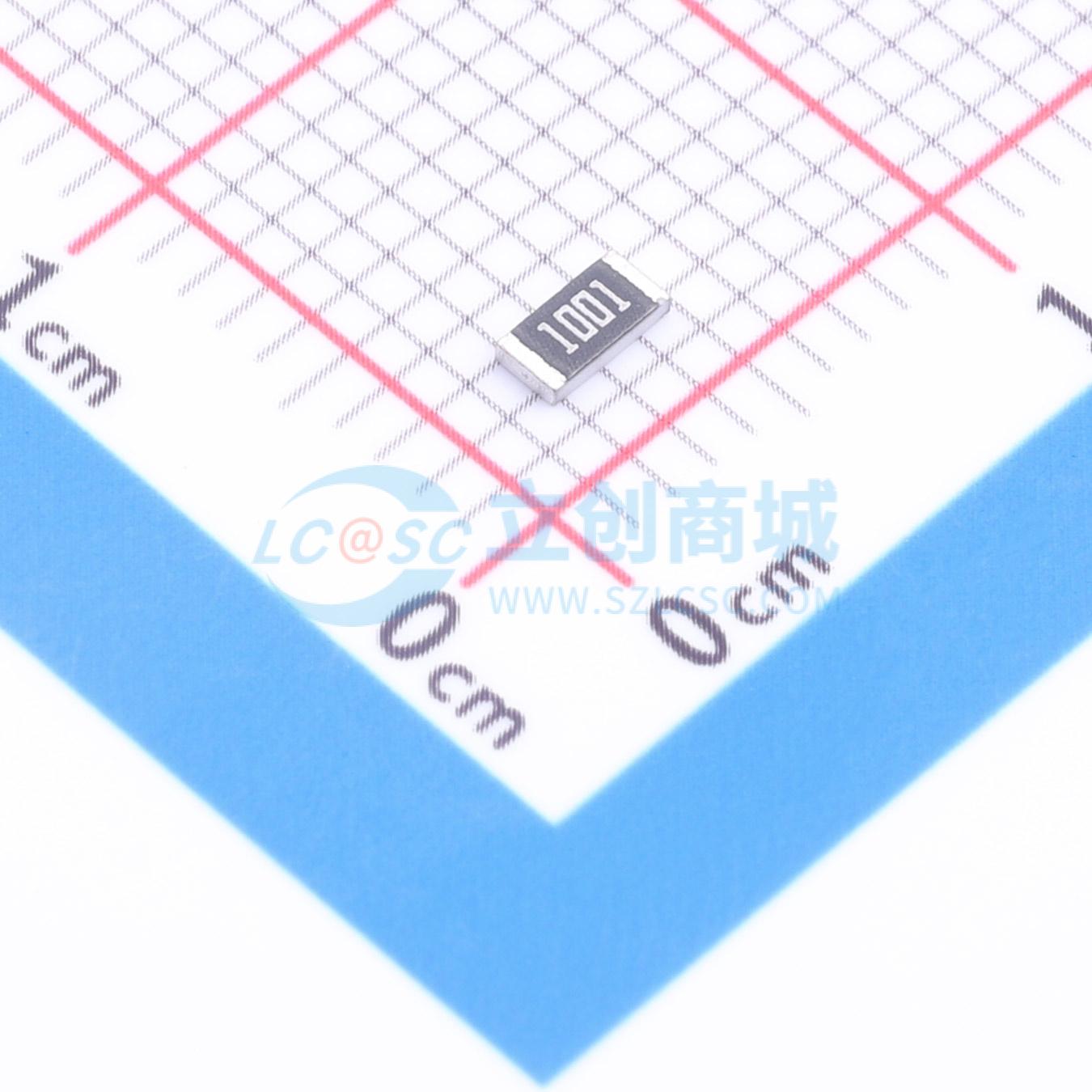 点击查看大图 CRF1206Q1001PN实物图