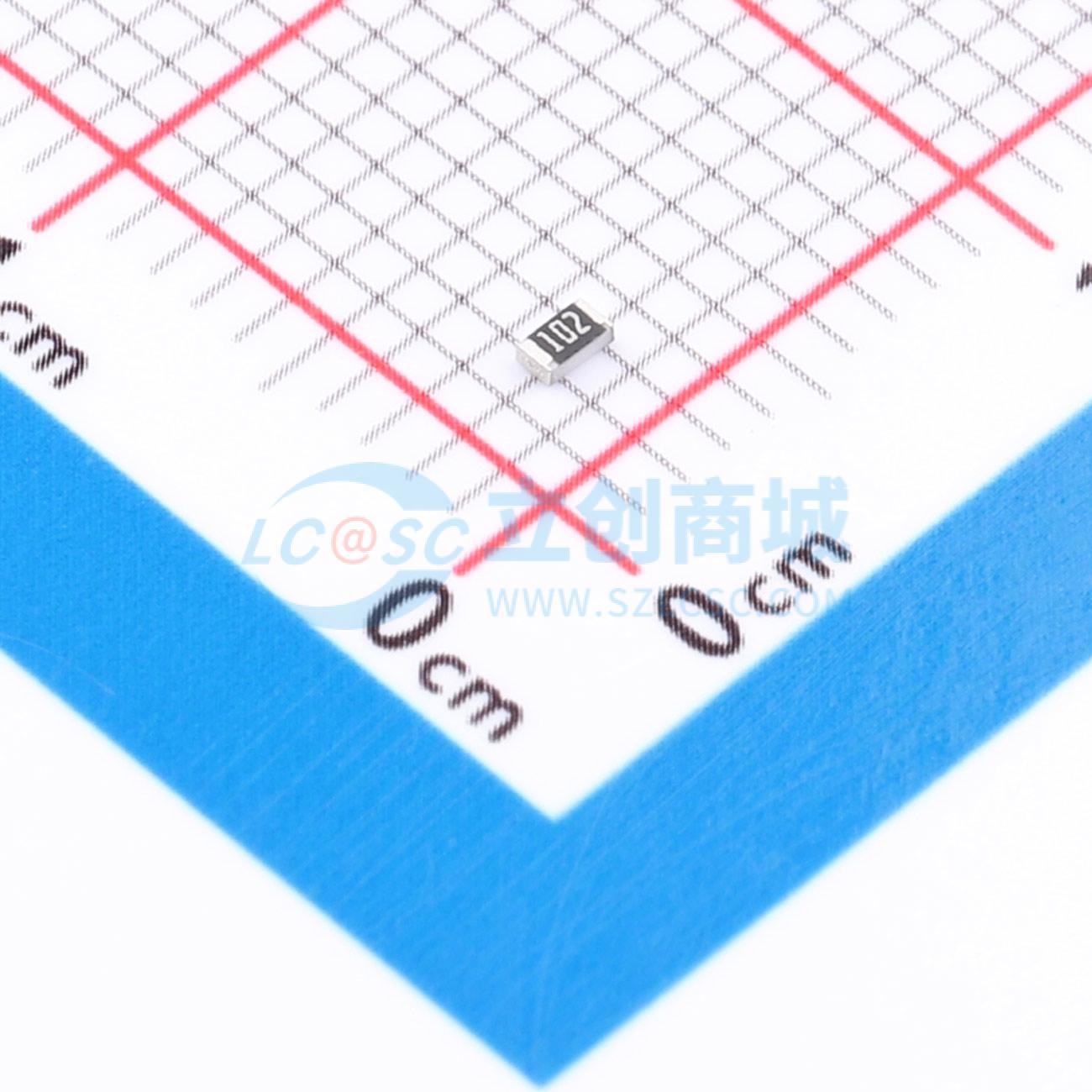 点击查看大图 CRF0603R102FN实物图