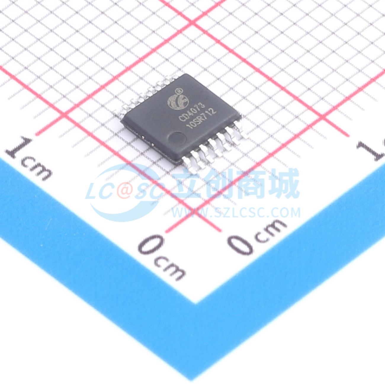 点击查看大图 CD4073TS14ARDQ实物图