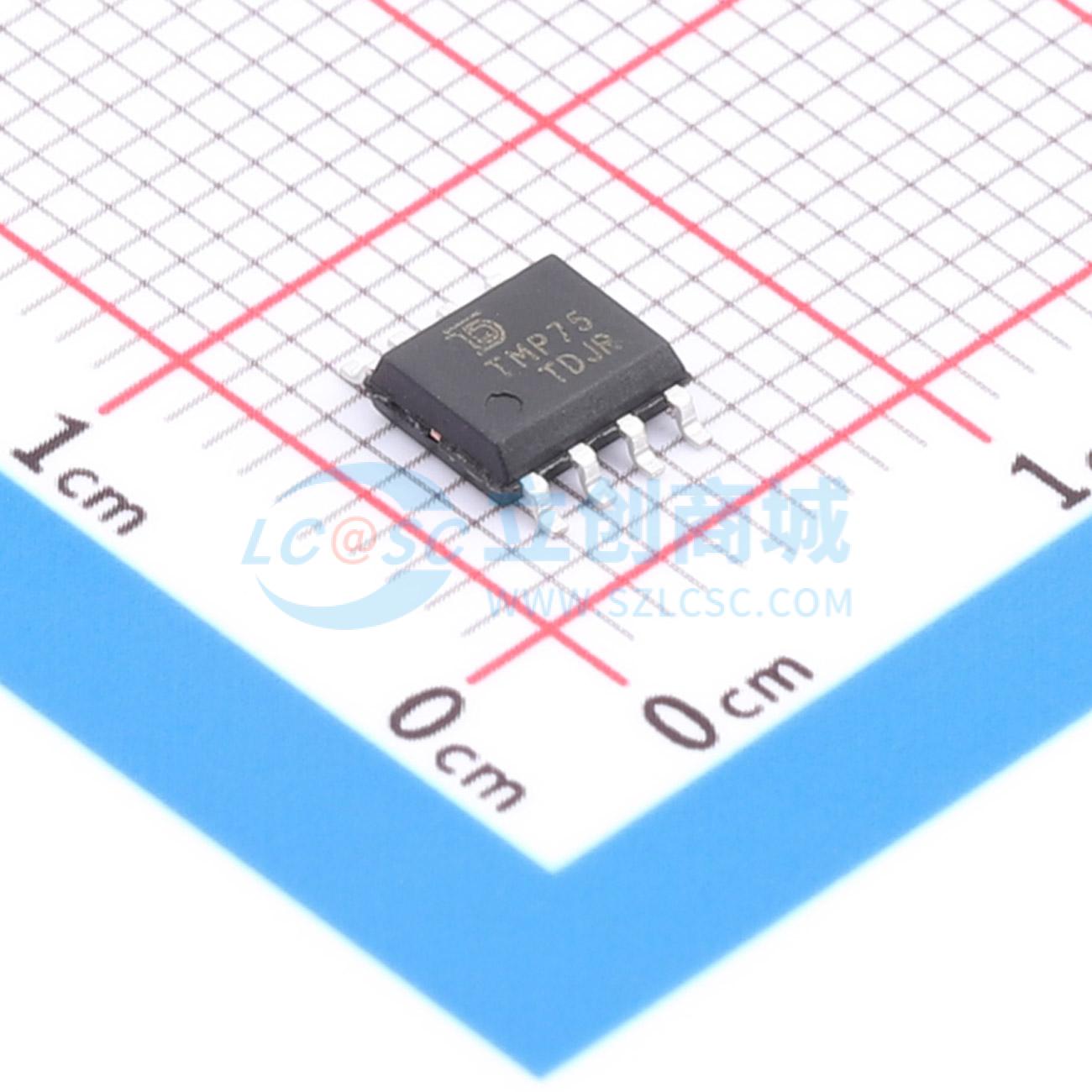 点击查看大图 TMP75AIDR-TUDI实物图