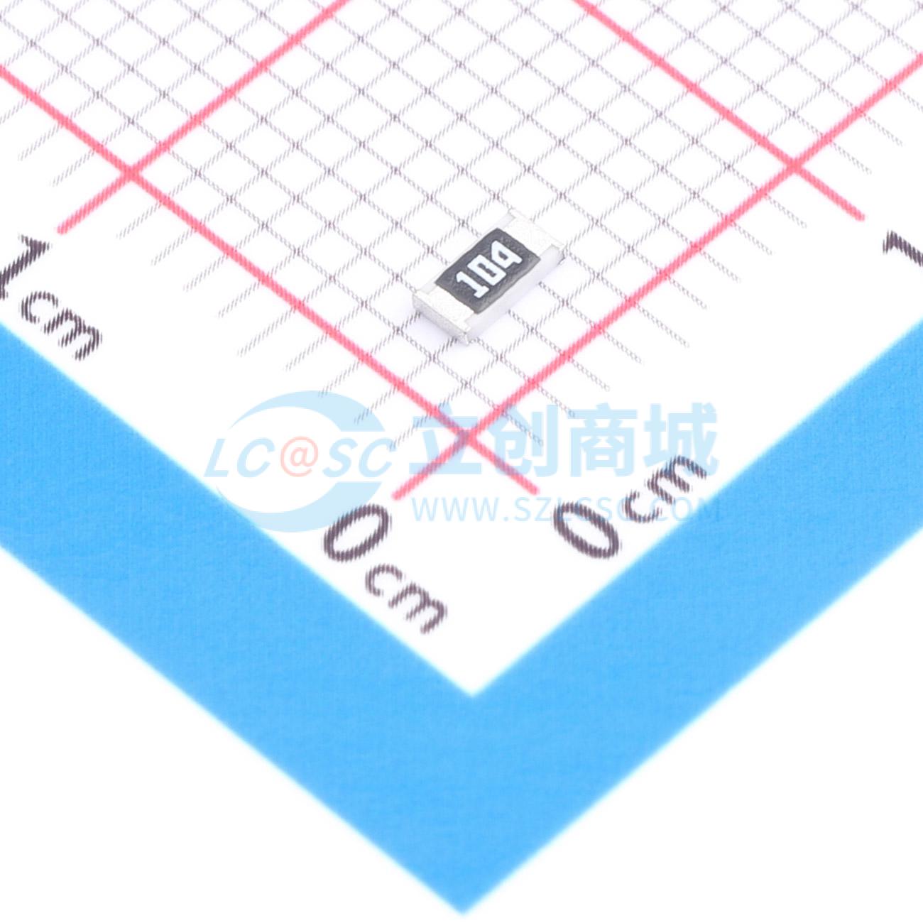 点击查看大图 ERJ-8GEYJ104V实物图