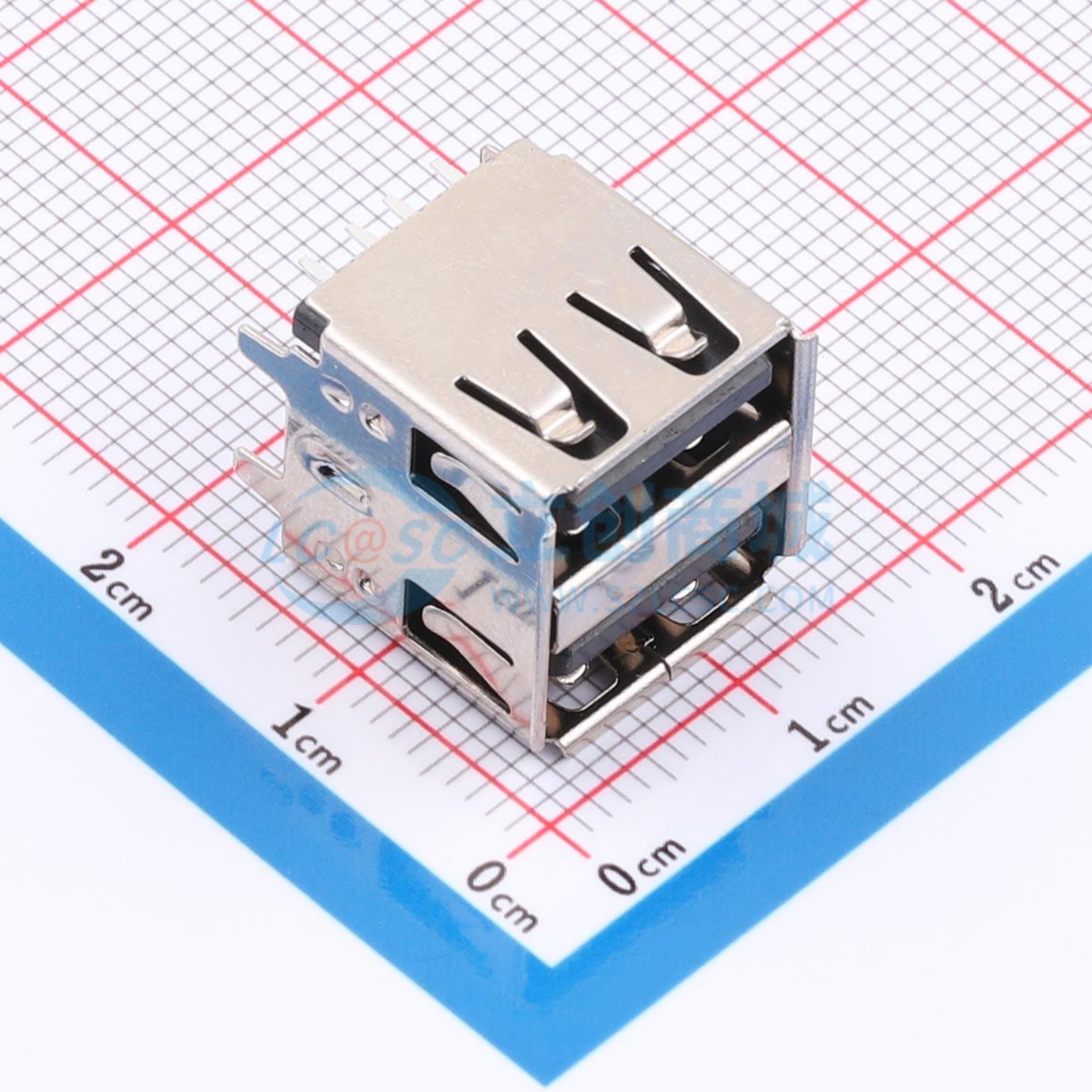 点击查看大图 USB-2.0AFSCZC14.2-B实物图