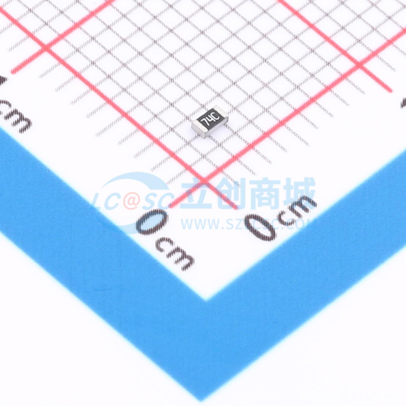 点击查看大图 HRC0603F5762ENTN实物图