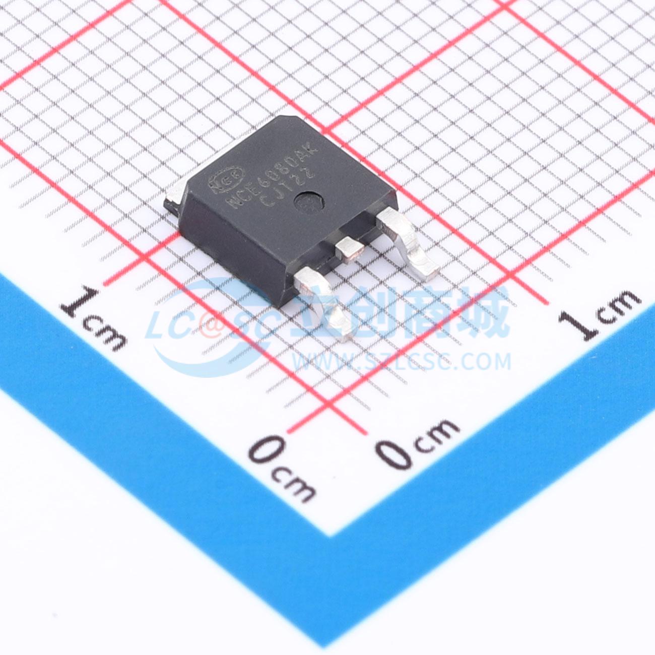 点击查看大图 NCE6080AK实物图
