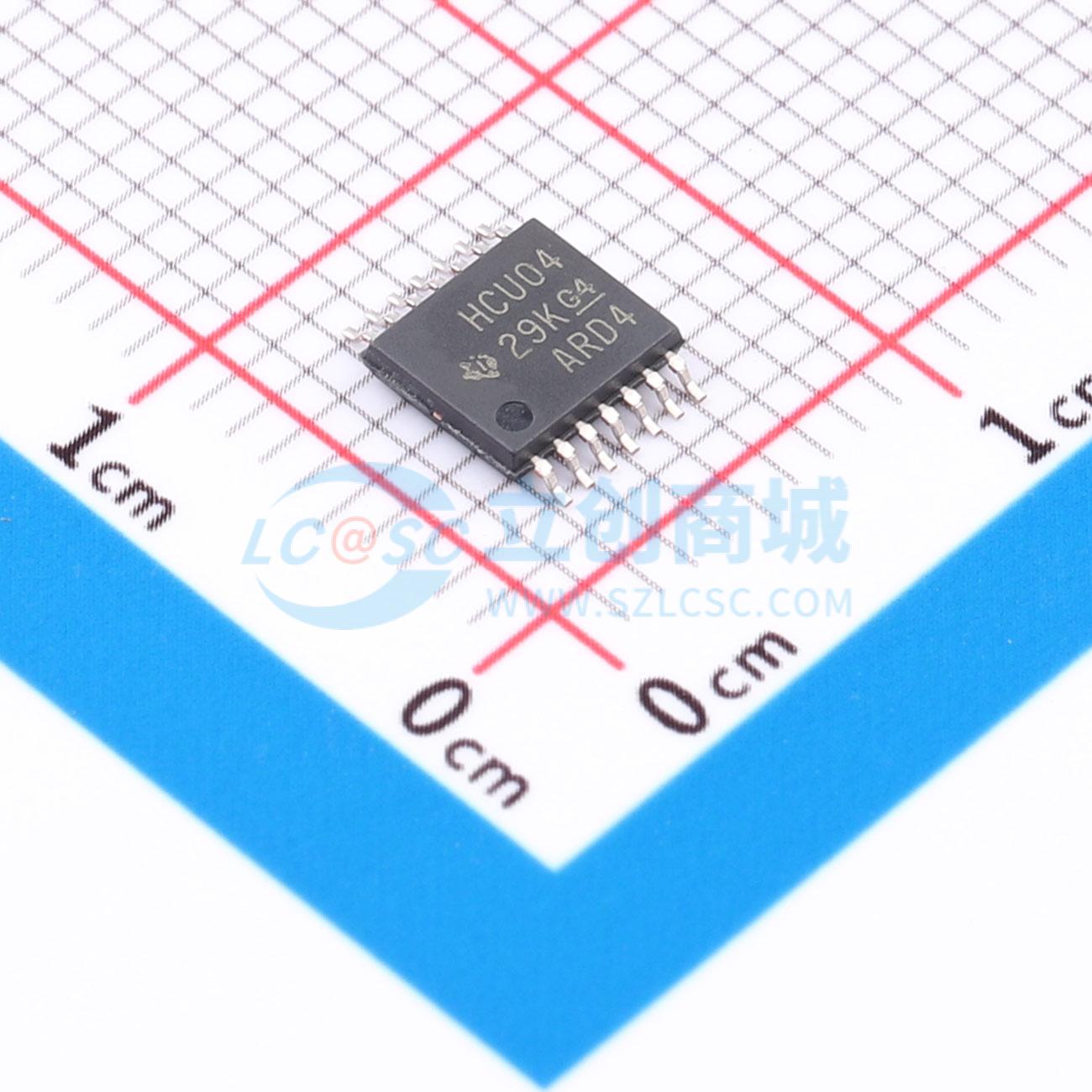 点击查看大图 SN74HCU04PWR实物图
