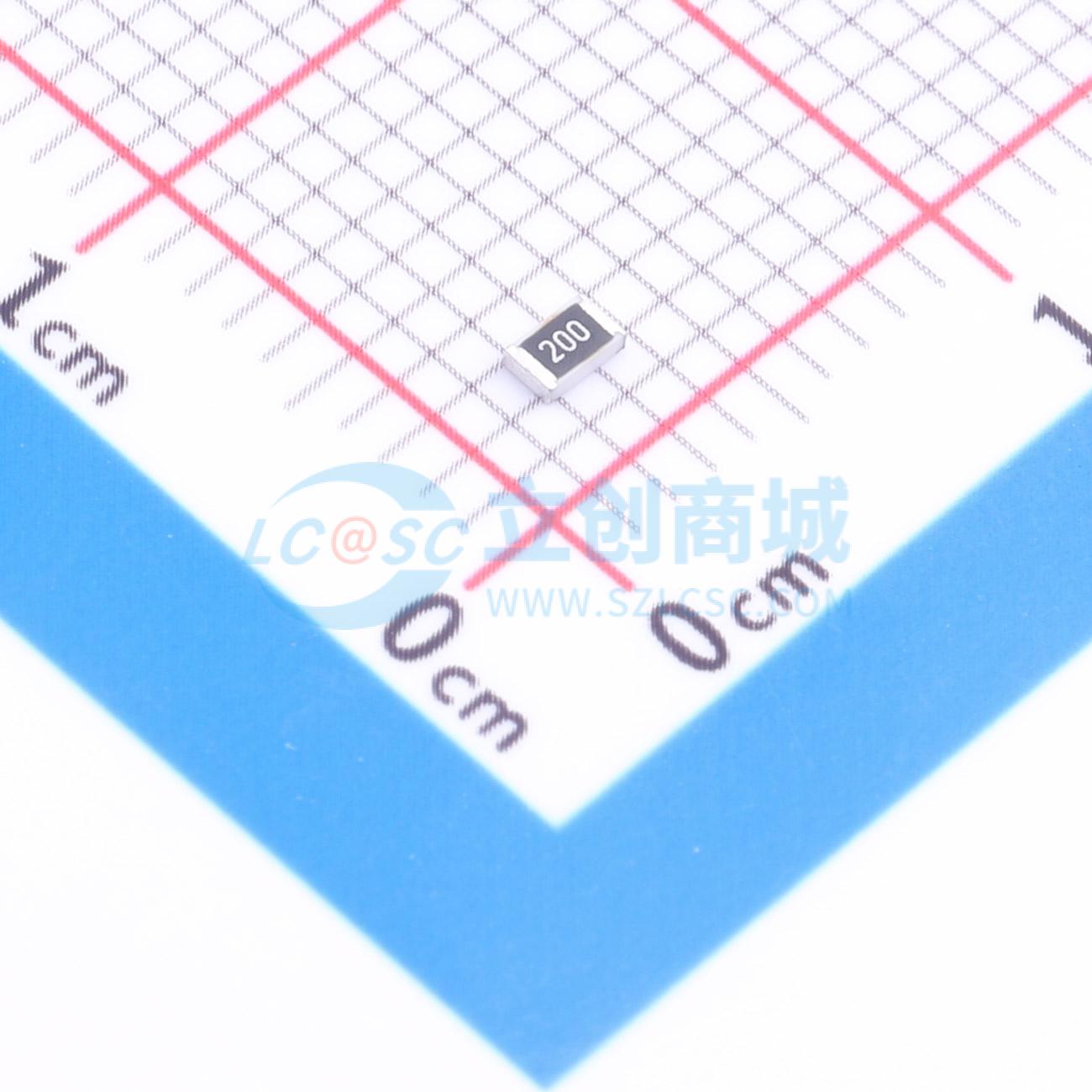 点击查看大图 HRC0805J200 FNTN实物图