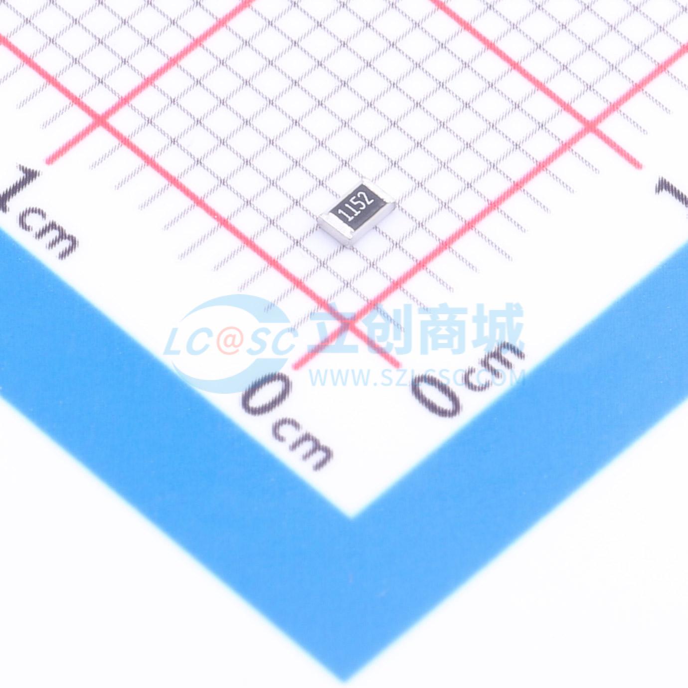 点击查看大图 HRC0805F1152FNTN实物图
