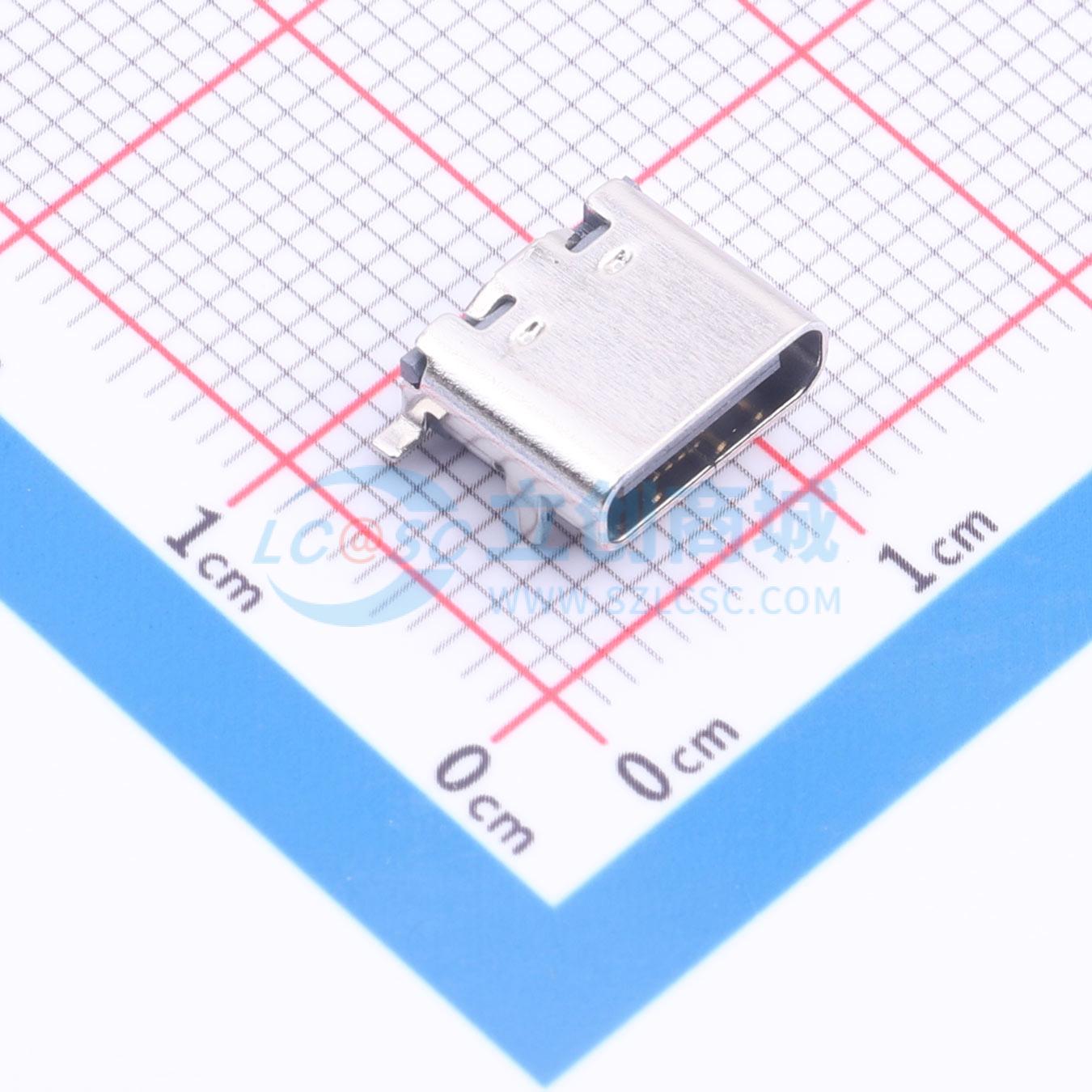 点击查看大图 Type-C-16P-QCHT-B实物图