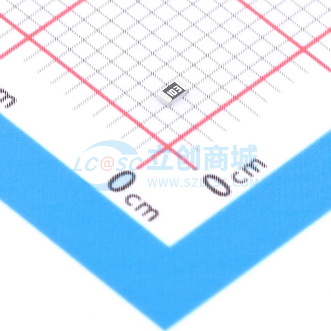 点击查看大图 FRR0603J103 TS实物图