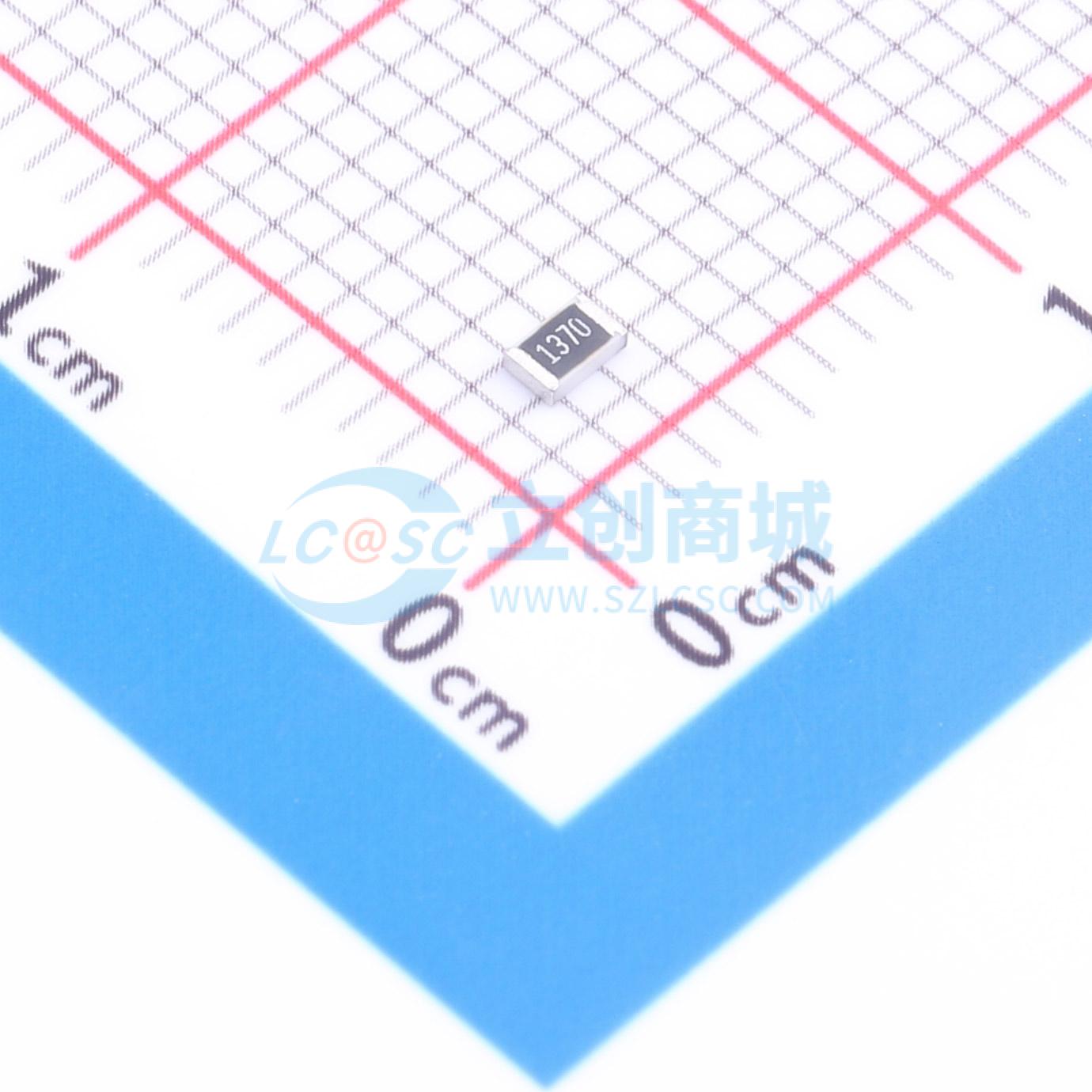 点击查看大图 HRC0805F1370FNTN实物图