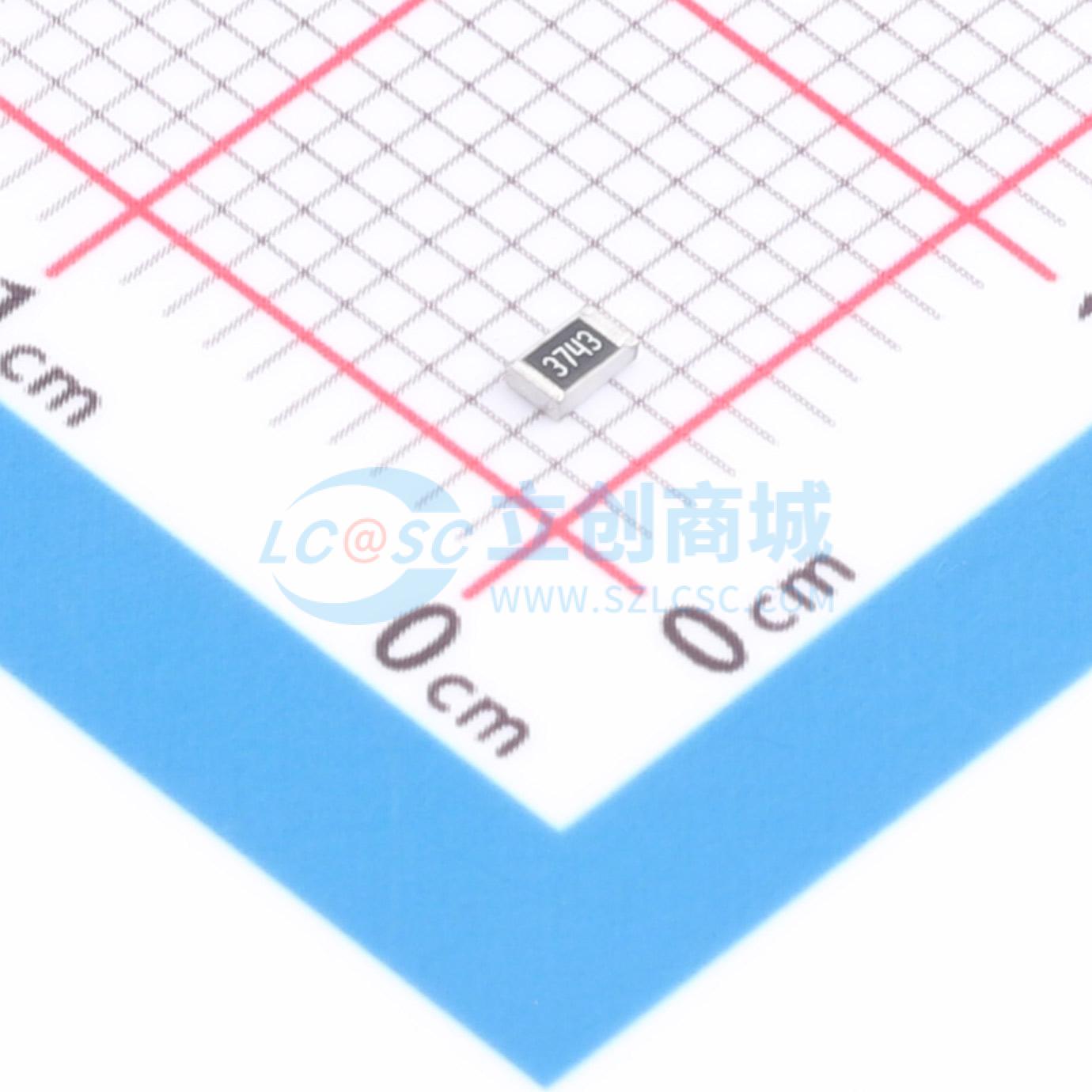 点击查看大图 HRC0805F3743FNTN实物图