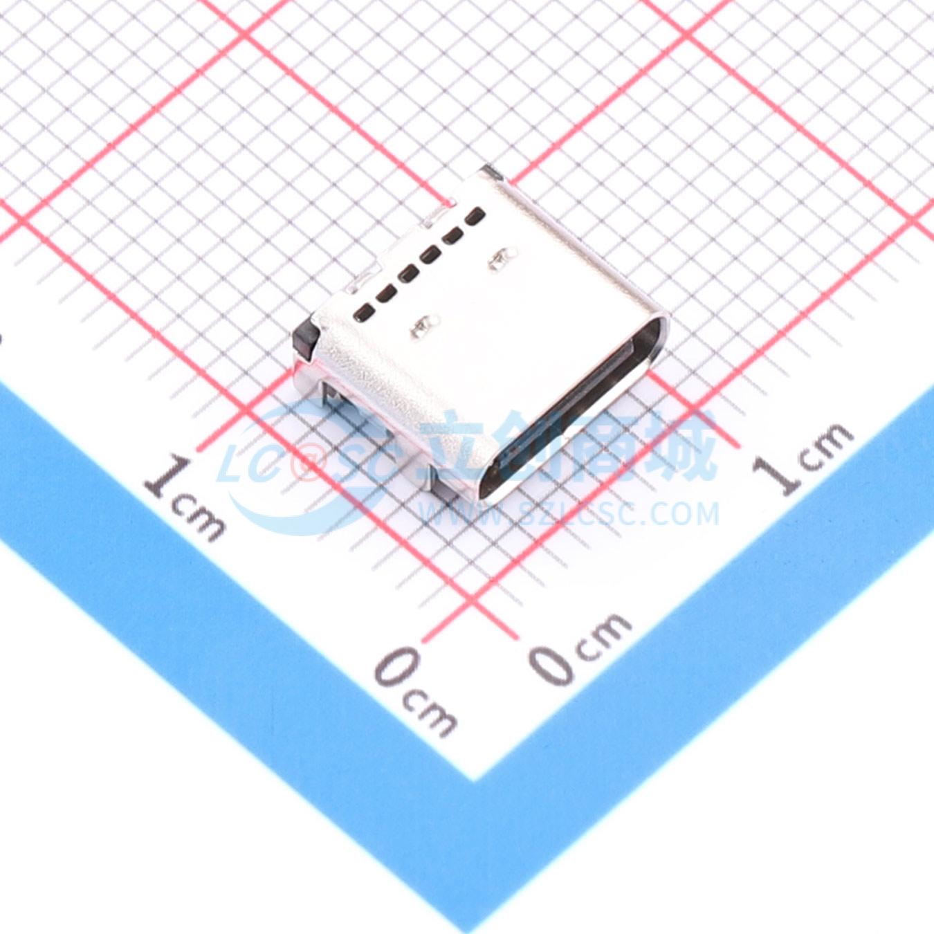 点击查看大图 LAIL-TYPE-C-24PIN-01-WT实物图