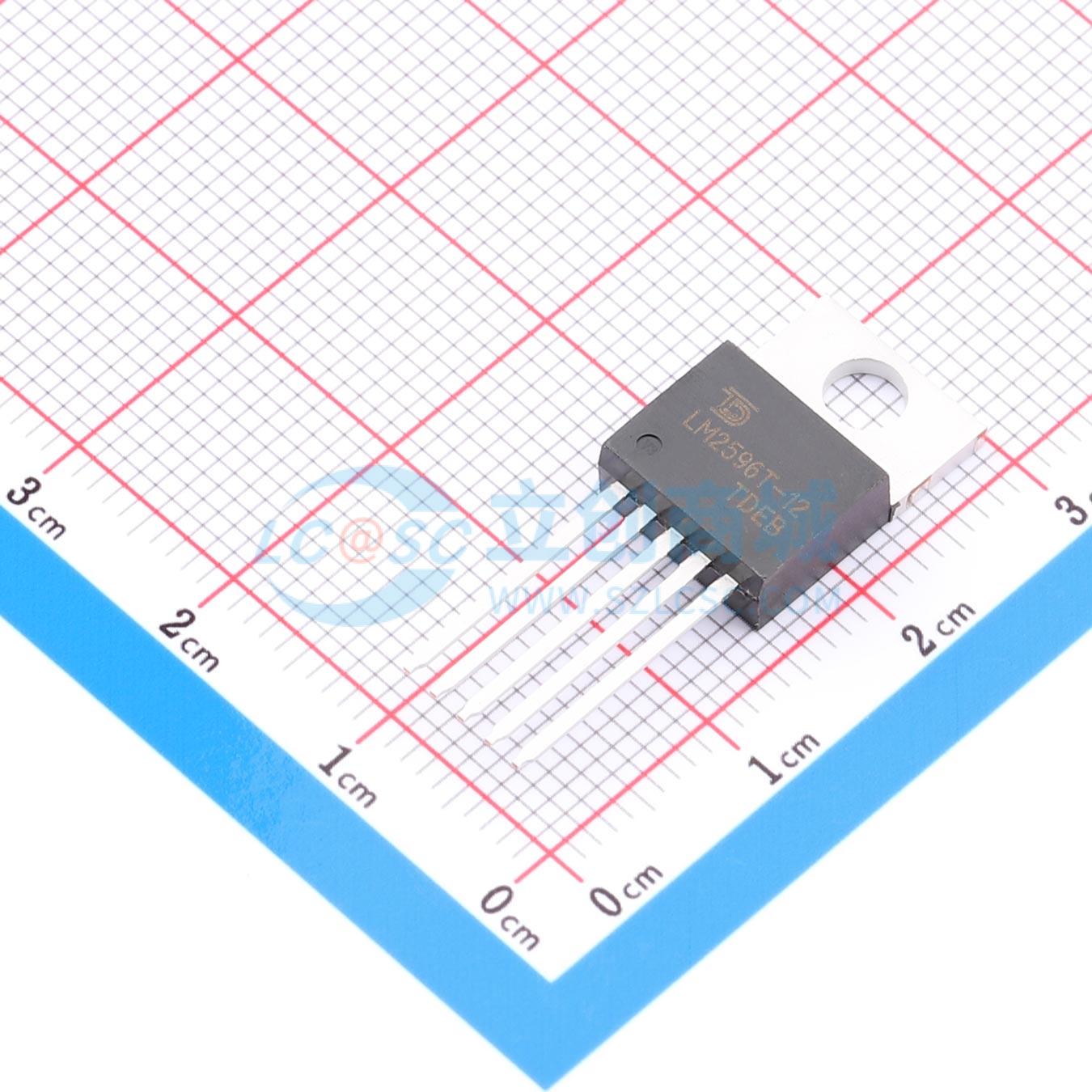 点击查看大图 LM2596T-12/NOPB-TUDI实物图