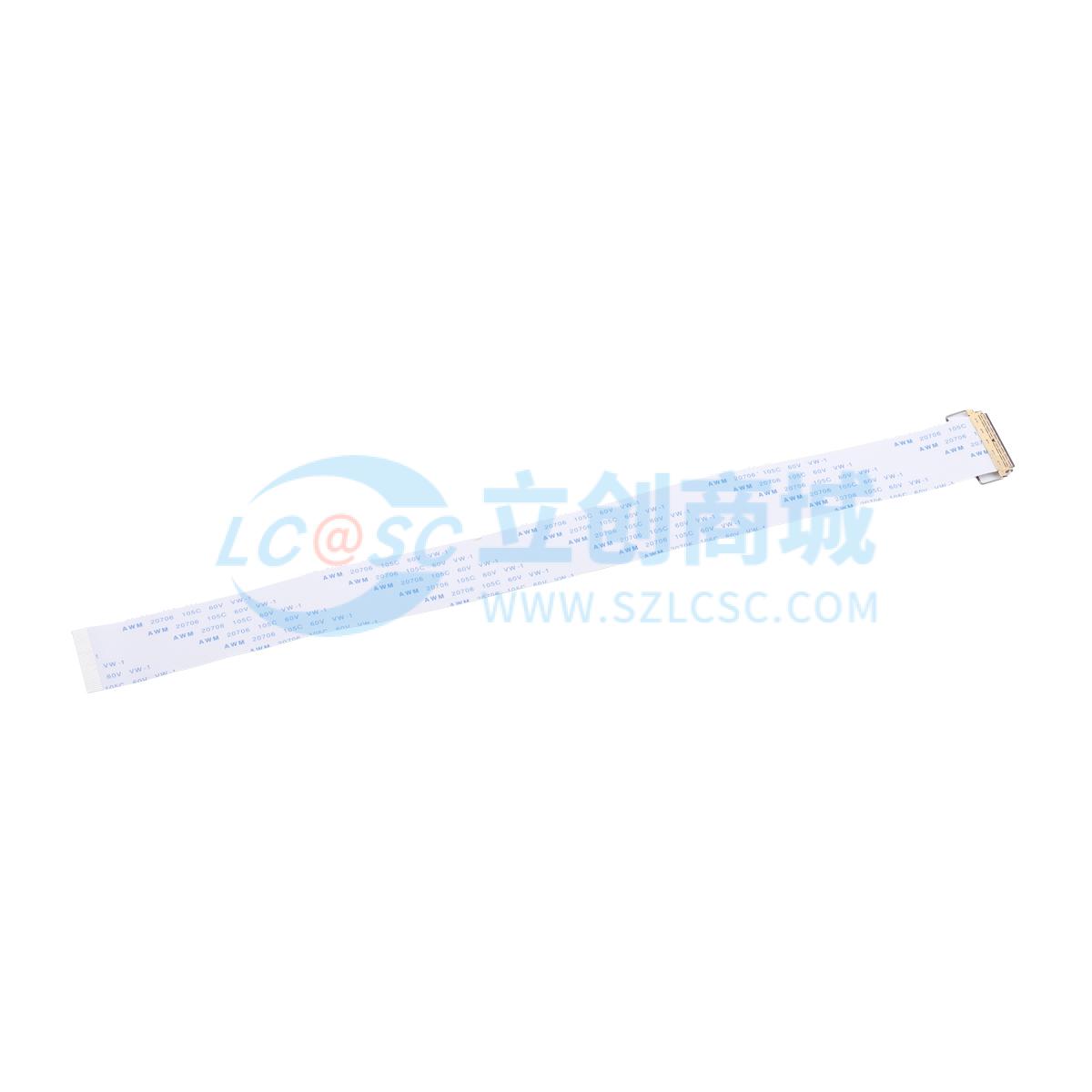 点击查看大图 EDP0.5*40P*250*B0.8/4/0/6-LH实物图
