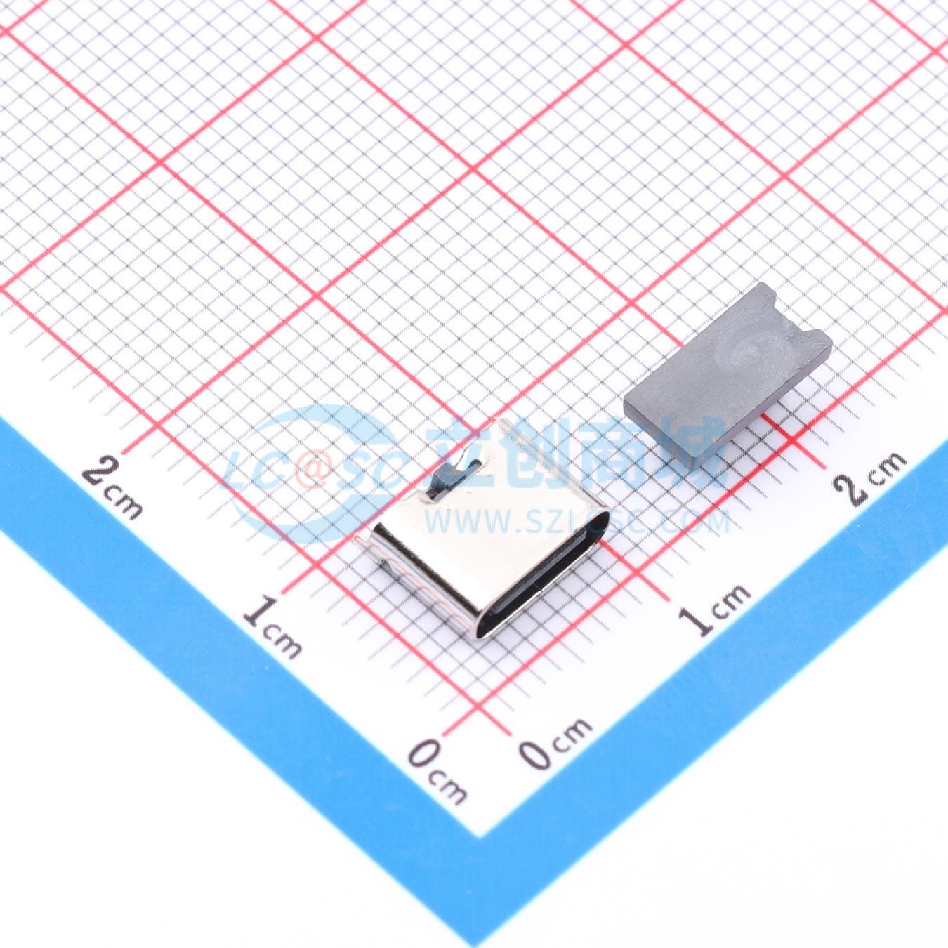 点击查看大图 LAIL-TYPE-C-6PIN-03-LT实物图