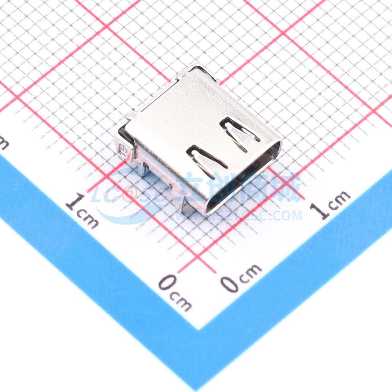 点击查看大图 LAIL-TYPE-C-24PIN-03-WT实物图
