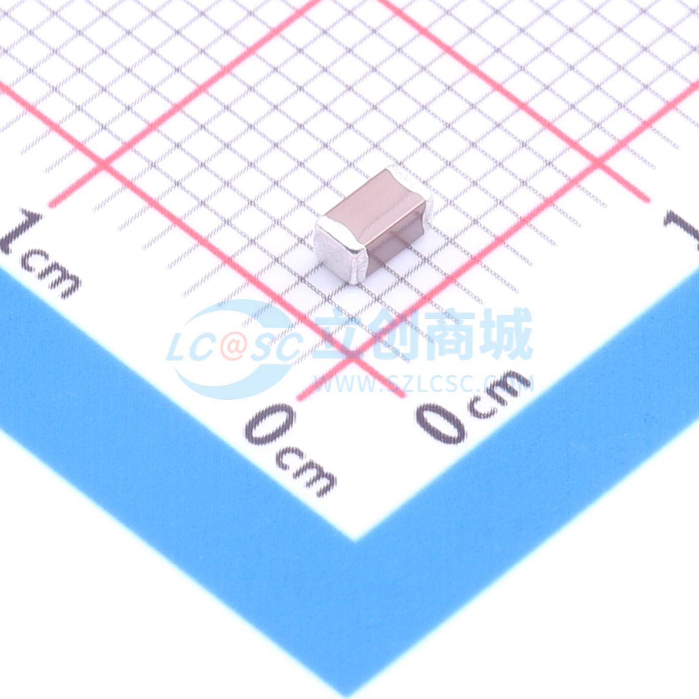 点击查看大图 CC1206X7R50V106KN实物图