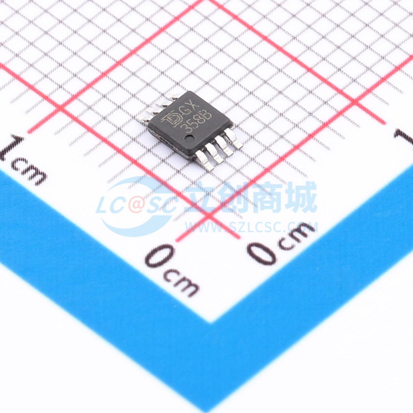 点击查看大图 LM358BIDGKR-TUDI实物图