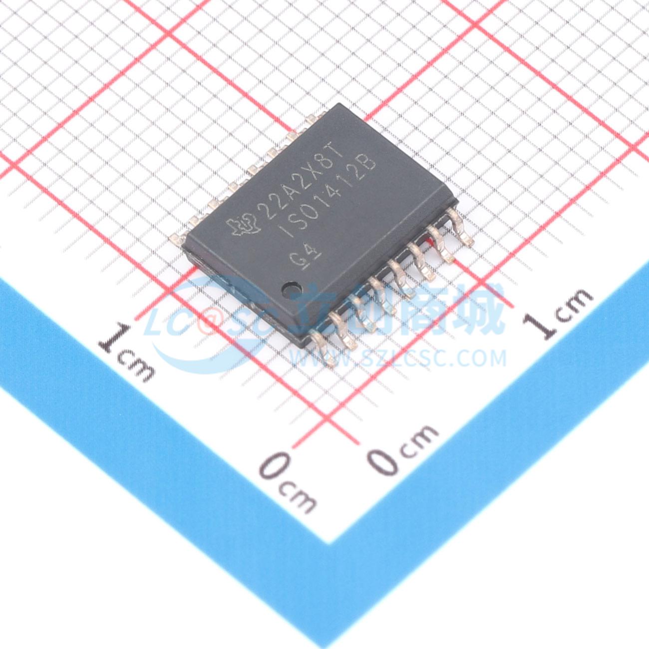 点击查看大图 ISO1412BDWR实物图