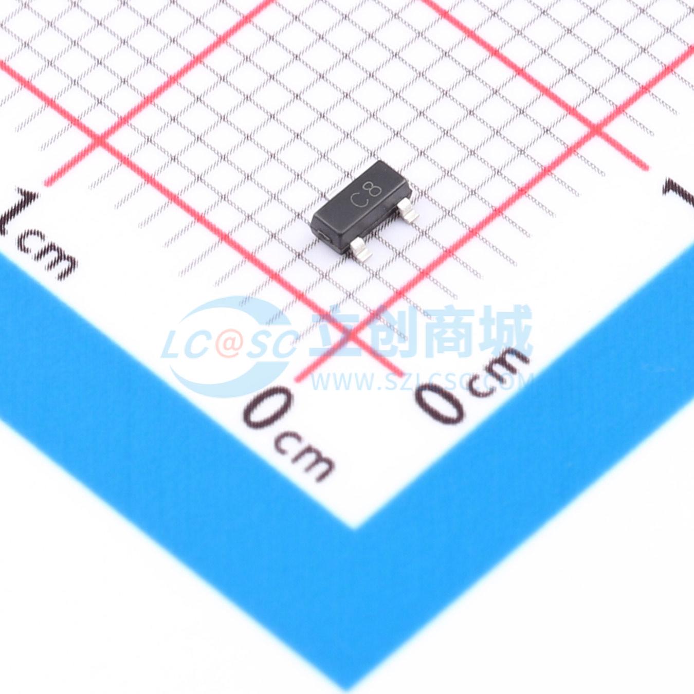点击查看大图 BZX84C2V4实物图