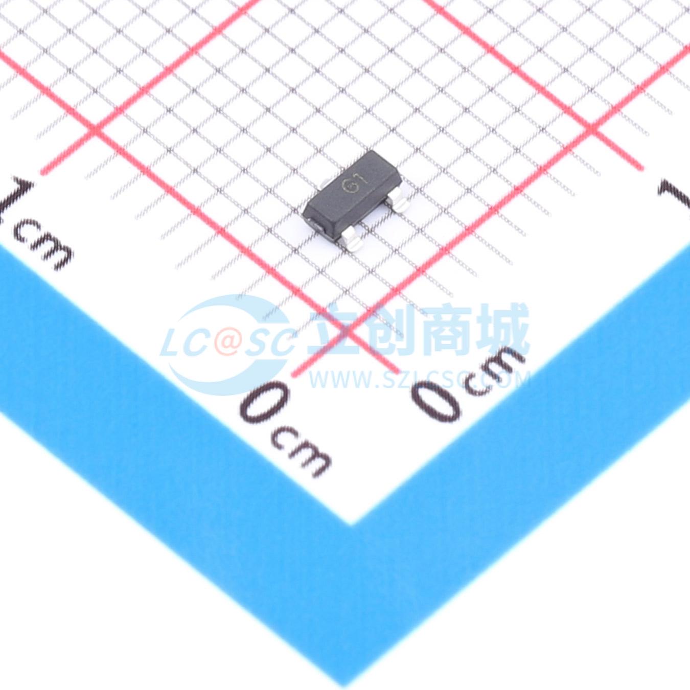 点击查看大图 MMBT5551实物图