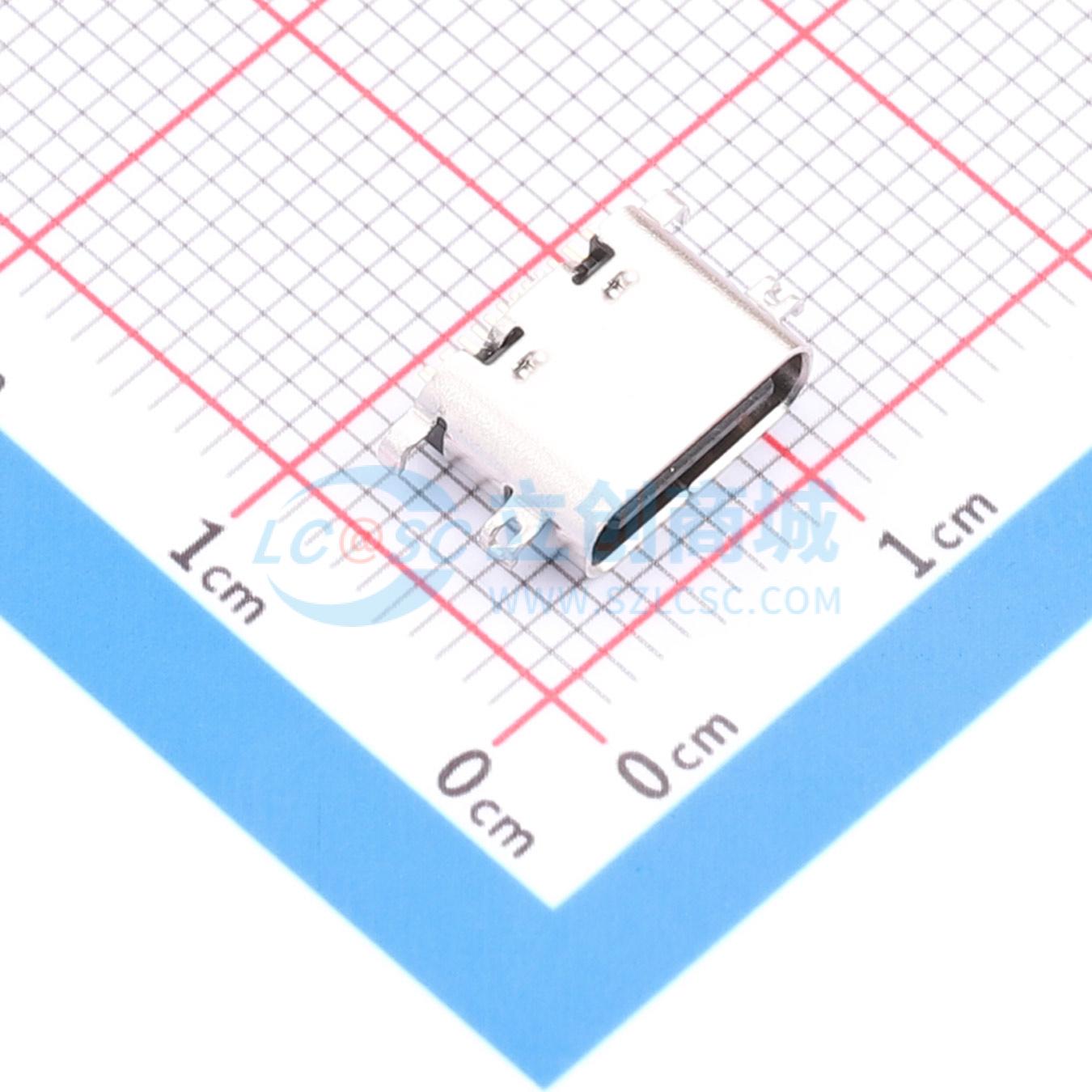 点击查看大图 LAIL-TYPE-C-16PIN-02-WT实物图