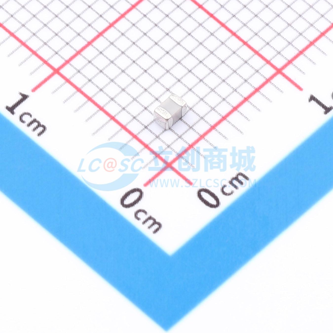 点击查看大图 CC0805CG50V392JN实物图