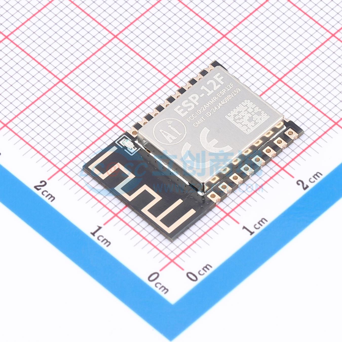 点击查看大图 ESP-12F(ESP8266MOD)实物图