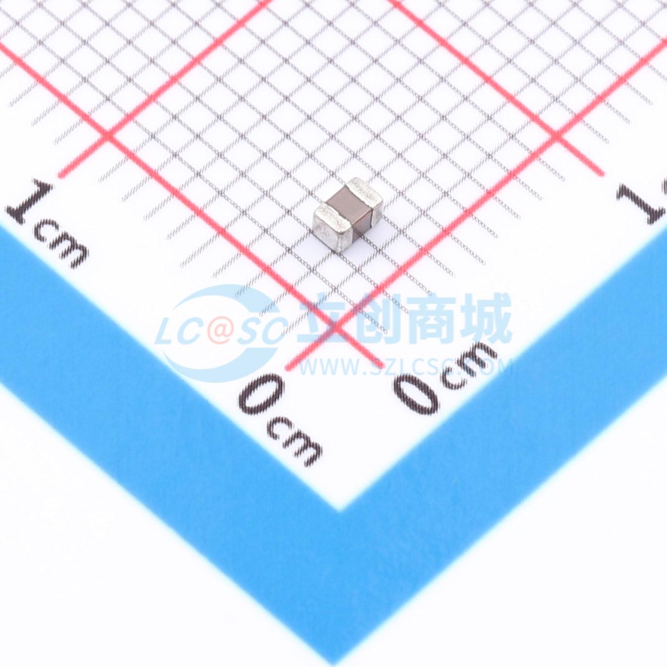 点击查看大图 CC0805X5R50V105KN实物图