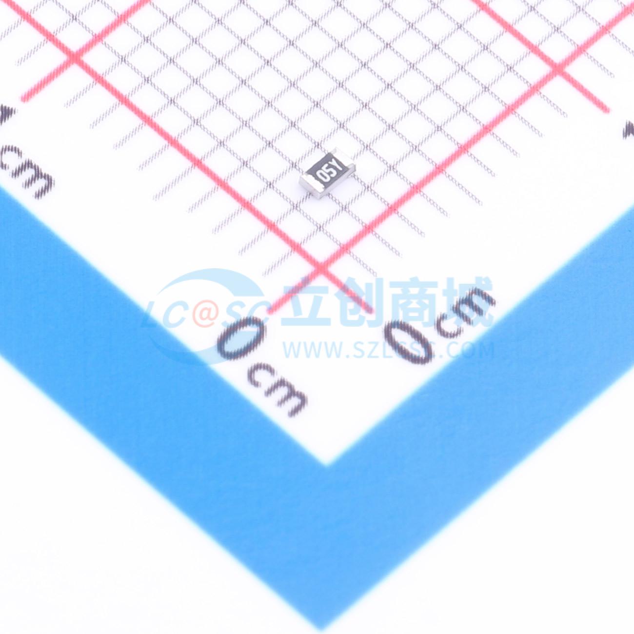 点击查看大图 HRC0603F1R10ENTN实物图