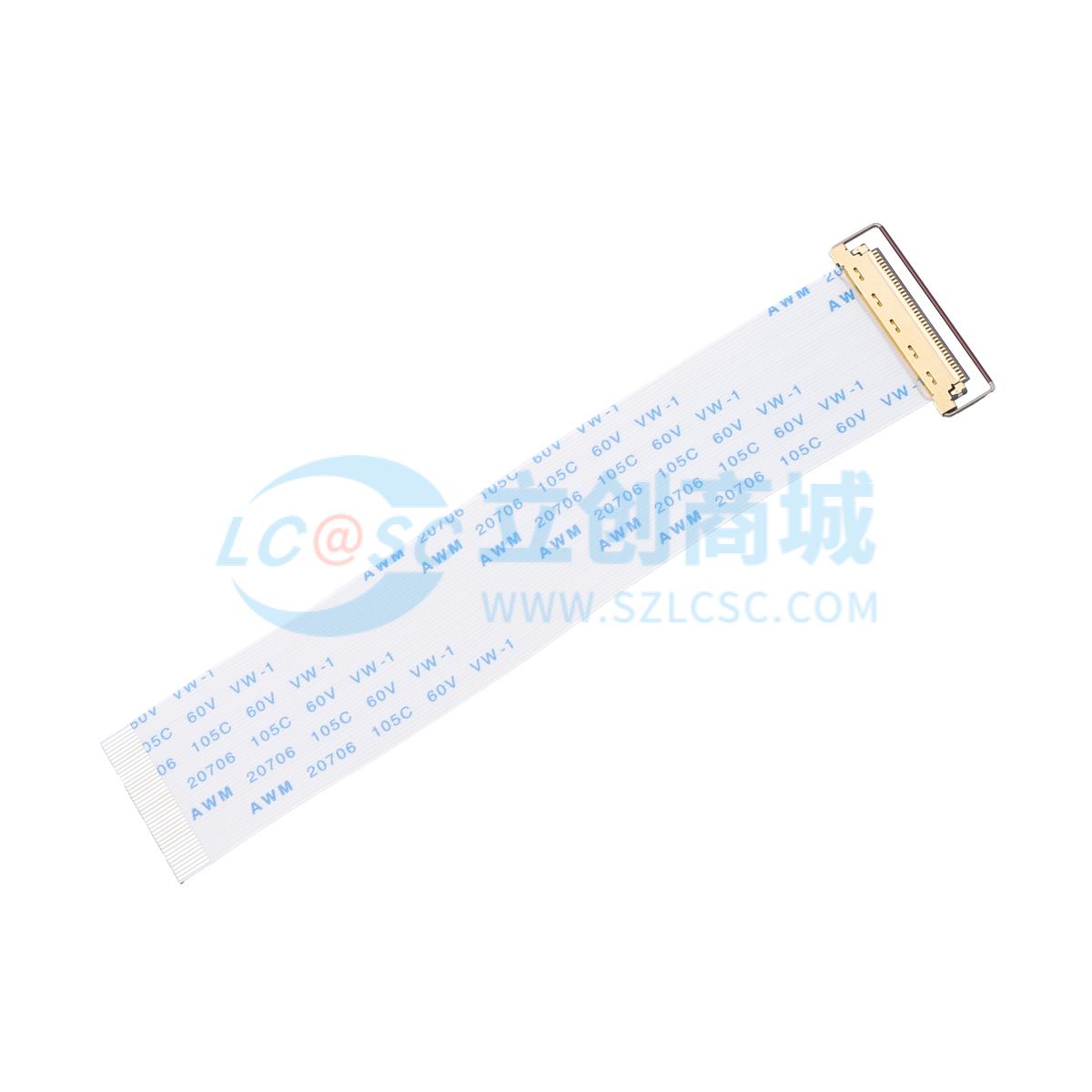 点击查看大图 EDP0.5*40P*100*A0.8/4/0/6-LH实物图