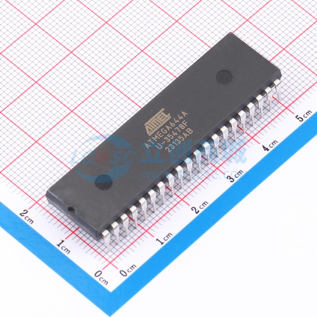 点击查看大图 ATMEGA644A-PU实物图