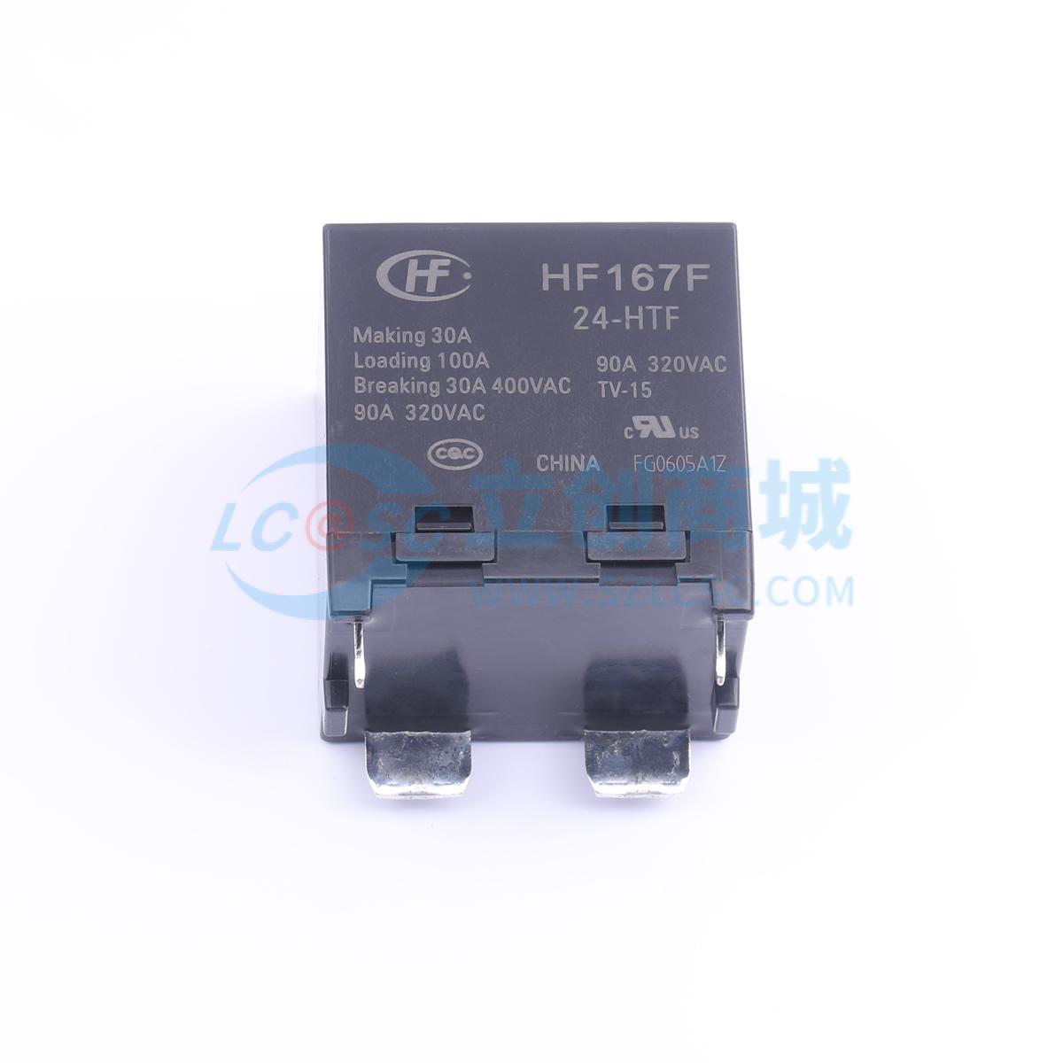 点击查看大图 HF167F/24-HTF实物图