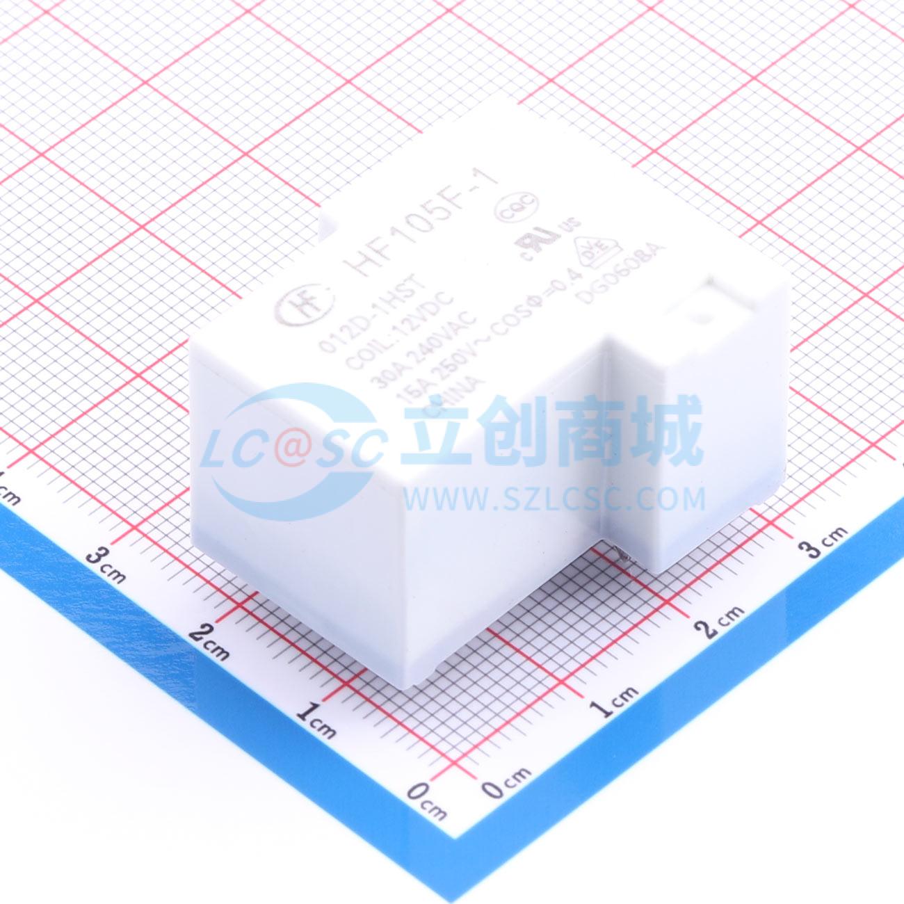 点击查看大图 HF105F-1/012D-1HST实物图