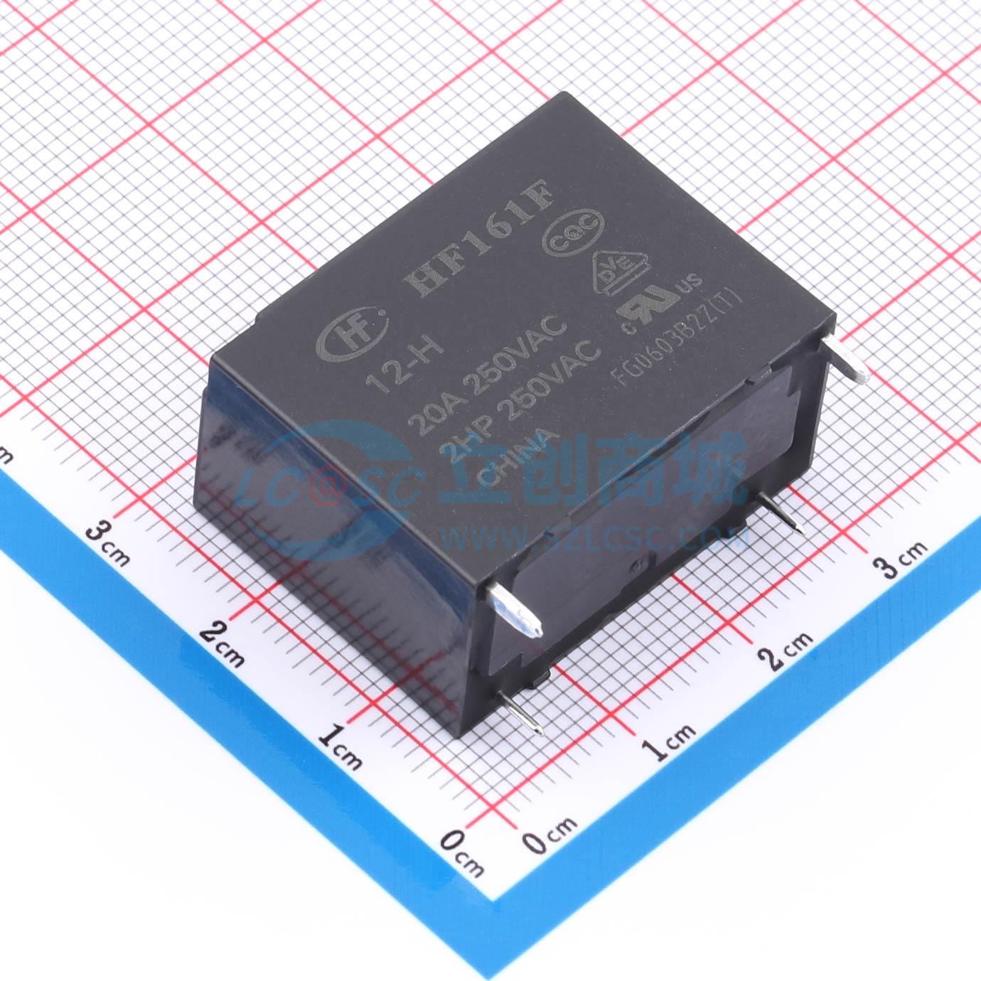 点击查看大图 HF161F/12-H实物图